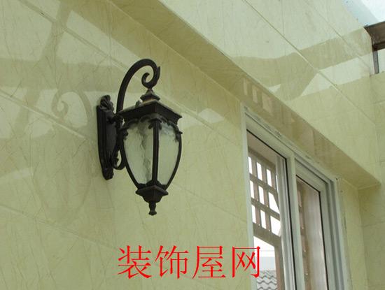 玻璃庭院壁灯