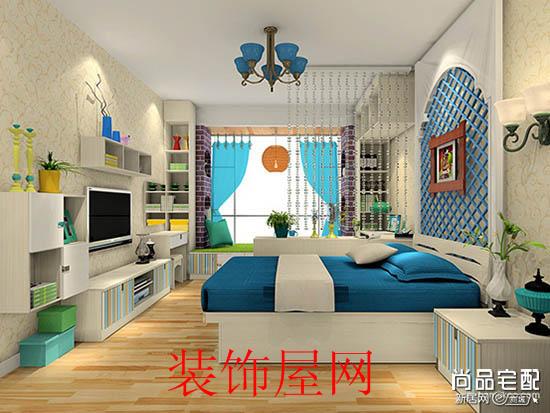 卧室床头壁灯效果图