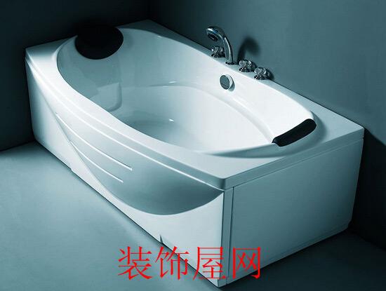 扇形浴缸规格 扇形浴缸尺寸