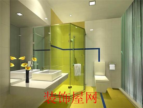 卫生间淋浴房效果图