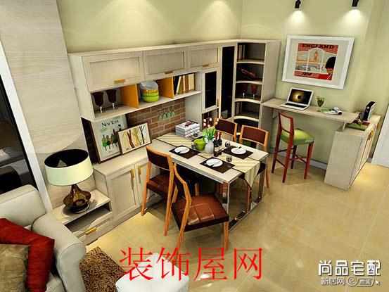 客厅吧台装修效果图
