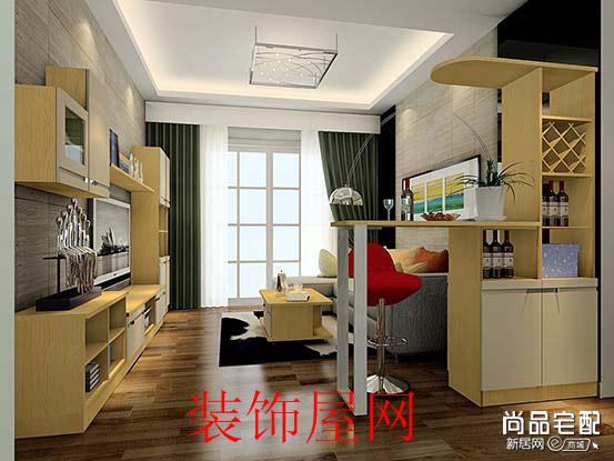 厨房与餐厅酒柜隔断