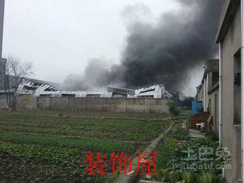 火灾现场。 本文图片均为国家应急广播网 图